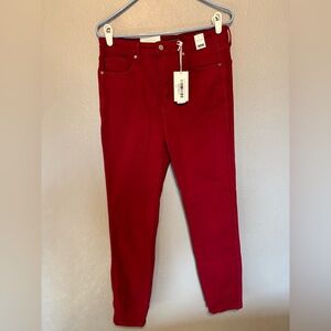 Judy Blue Deep Red Skinny Jeans